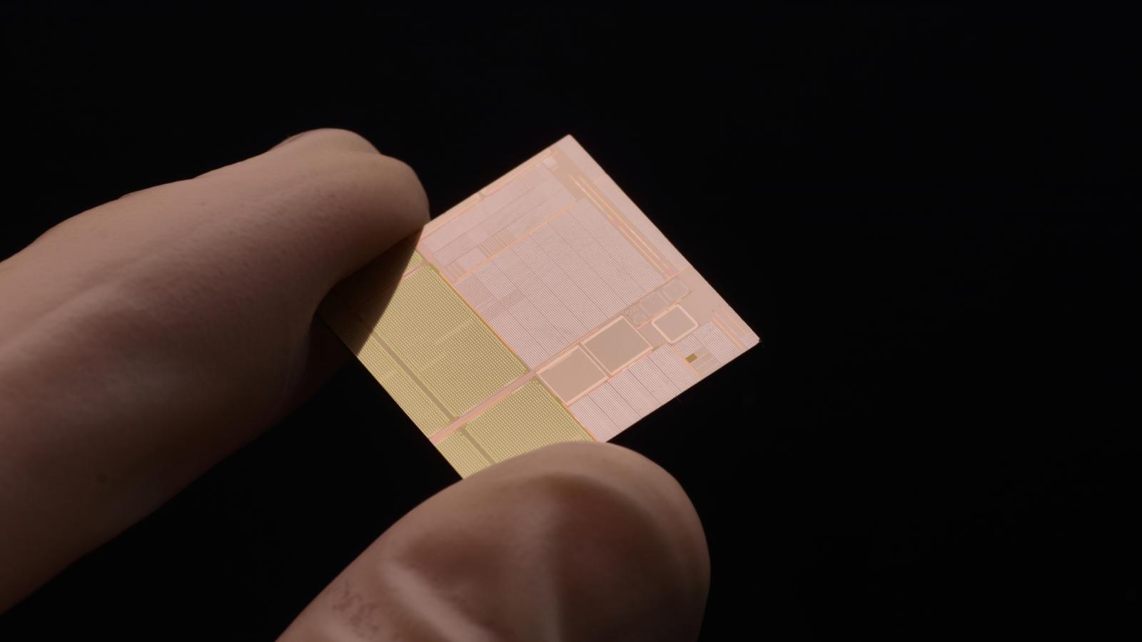 Ultra-thin single-crystal chip