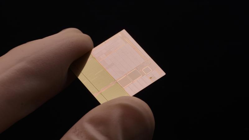 Ultra-thin single-crystal chip