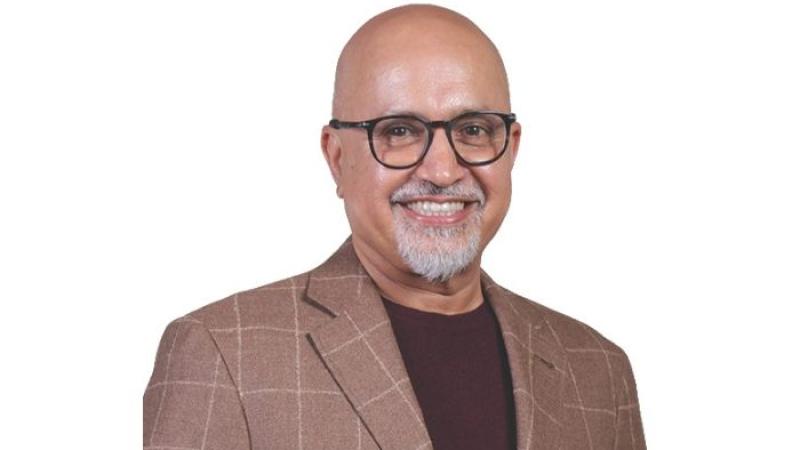 Headshot of Ajit Prabhu against white background