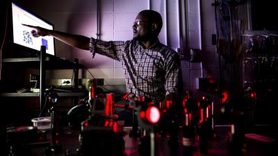 RPI Physicist Moussa N’Gom Is Using Light to Enhance Nuclear Security